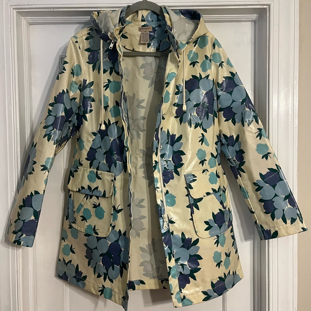 Anthropologie Elevenses Raincoat